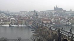 Pražský hrad, Karlův most, Vltava
