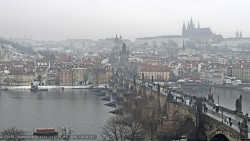 Pražský hrad, Karlův most, Vltava