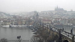 Pražský hrad, Karlův most, Vltava
