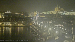 Pražský hrad, Karlův most, Vltava