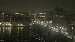 Pražský hrad, Karlův most, Vltava