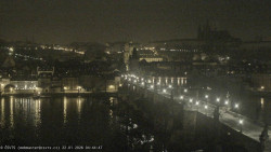 Pražský hrad, Karlův most, Vltava