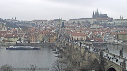 Pražský hrad, Karlův most, Vltava