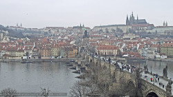 Pražský hrad, Karlův most, Vltava