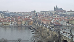 Pražský hrad, Karlův most, Vltava