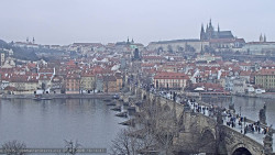 Pražský hrad, Karlův most, Vltava