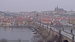 Pražský hrad, Karlův most, Vltava