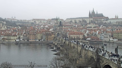Pražský hrad, Karlův most, Vltava