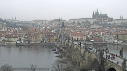 Pražský hrad, Karlův most, Vltava