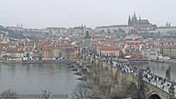 Pražský hrad, Karlův most, Vltava