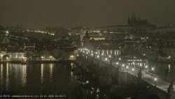 Pražský hrad, Karlův most, Vltava