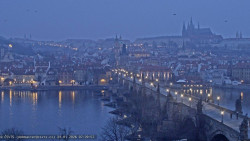 Pražský hrad, Karlův most, Vltava