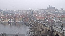 Pražský hrad, Karlův most, Vltava
