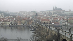Pražský hrad, Karlův most, Vltava