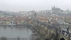 Pražský hrad, Karlův most, Vltava