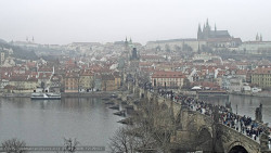 Pražský hrad, Karlův most, Vltava