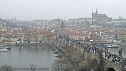 Pražský hrad, Karlův most, Vltava