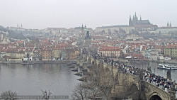 Pražský hrad, Karlův most, Vltava