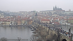 Pražský hrad, Karlův most, Vltava