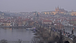 Pražský hrad, Karlův most, Vltava