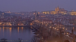 Pražský hrad, Karlův most, Vltava