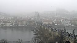 Pražský hrad, Karlův most, Vltava