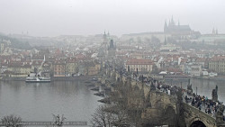 Pražský hrad, Karlův most, Vltava