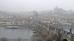 Pražský hrad, Karlův most, Vltava