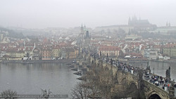 Pražský hrad, Karlův most, Vltava