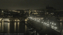Pražský hrad, Karlův most, Vltava
