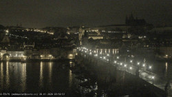 Pražský hrad, Karlův most, Vltava