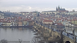 Pražský hrad, Karlův most, Vltava