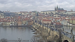 Pražský hrad, Karlův most, Vltava