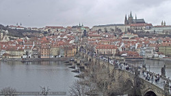 Pražský hrad, Karlův most, Vltava