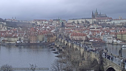 Pražský hrad, Karlův most, Vltava