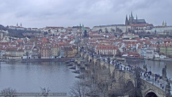 Pražský hrad, Karlův most, Vltava