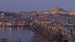 Pražský hrad, Karlův most, Vltava