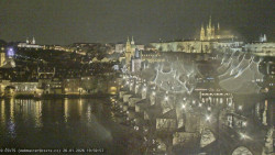 Pražský hrad, Karlův most, Vltava