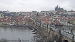 Pražský hrad, Karlův most, Vltava
