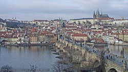 Pražský hrad, Karlův most, Vltava
