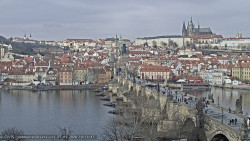 Pražský hrad, Karlův most, Vltava