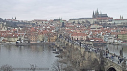 Pražský hrad, Karlův most, Vltava