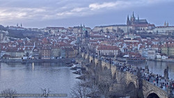 Pražský hrad, Karlův most, Vltava
