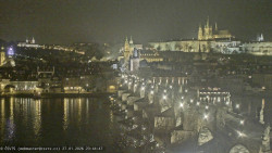 Pražský hrad, Karlův most, Vltava