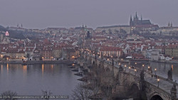 Pražský hrad, Karlův most, Vltava