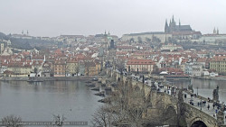 Pražský hrad, Karlův most, Vltava