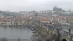Pražský hrad, Karlův most, Vltava