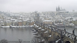 Pražský hrad, Karlův most, Vltava