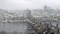Pražský hrad, Karlův most, Vltava