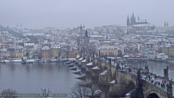 Pražský hrad, Karlův most, Vltava